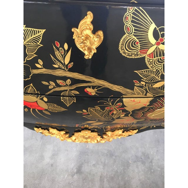 Italian Lacquered Wooden Chest of Drawers by Ghidini Bosco For Sale - Image 12 of 18
