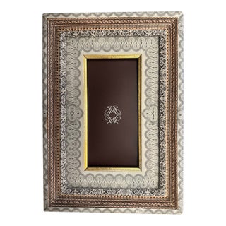 Large French Decoupage Frame For Sale