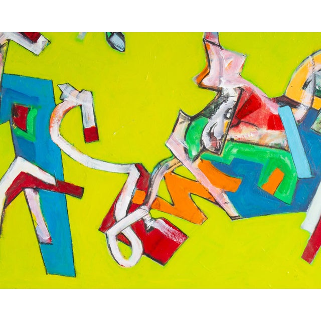 Abstract Mixed Media Painting by James L. Bruch For Sale In Indianapolis - Image 6 of 9