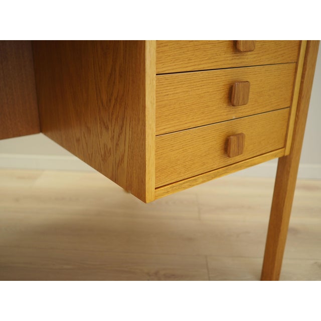 Danish Ash Desk from Domino Møbler, 1970s For Sale - Image 15 of 18