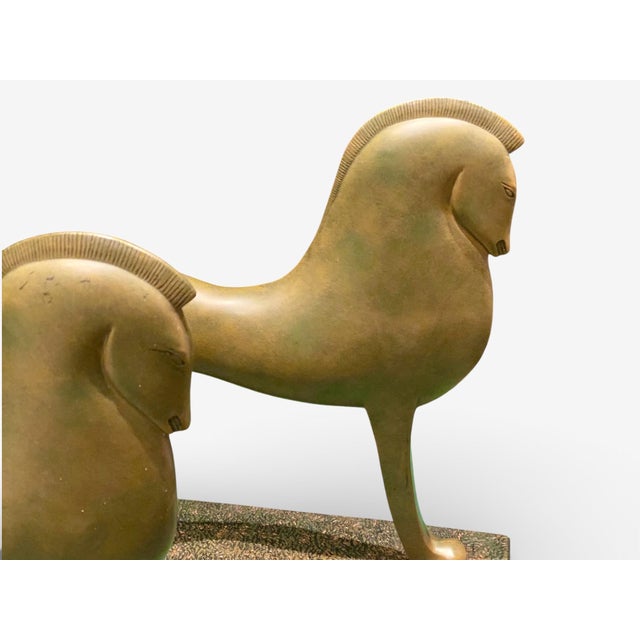 Sculptural Horses from Artforum, Set of 2 For Sale - Image 10 of 18