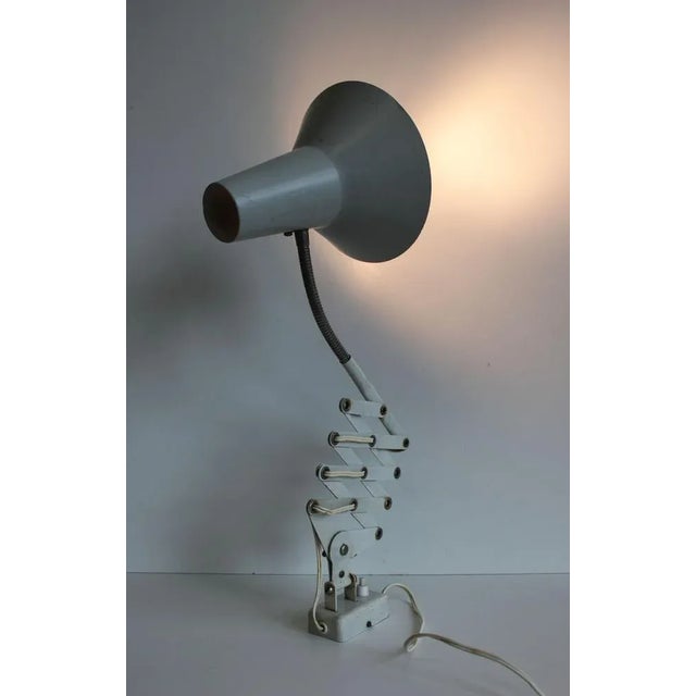 1950s Industrial Scissor Wall Lamp, 1950s For Sale - Image 5 of 12