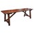 Large 18th Century Rustic Wooden Refectory Table For Sale - Image 3 of 7