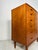 Mid-Century Modern Large Vintage Danish Teak Bow Front Chest of Drawer, 1960s For Sale - Image 3 of 11