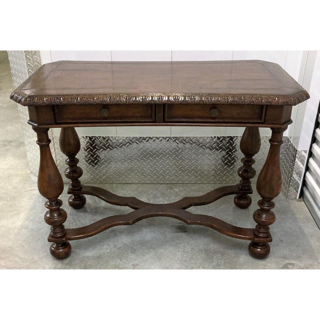 Vintage Wooden Console Table Chairish
