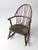 Late 19th Century Antique Windsor Rocking Chair With Rush Seat For Sale - Image 5 of 12