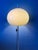 Mid-Century White Mushroom Floor Lamp with Acrylic Glass Shade For Sale - Image 4 of 13