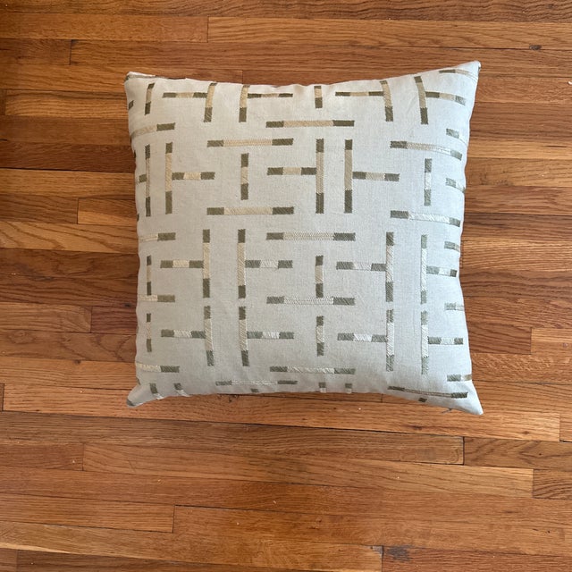 2020s Handcrafted Decorative Pillow Case For Sale - Image 5 of 5