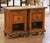 Decorate a bedroom or guest room with this elegant pair of antique walnut nightstands. Crafted by Casa Moderna, Genova in...