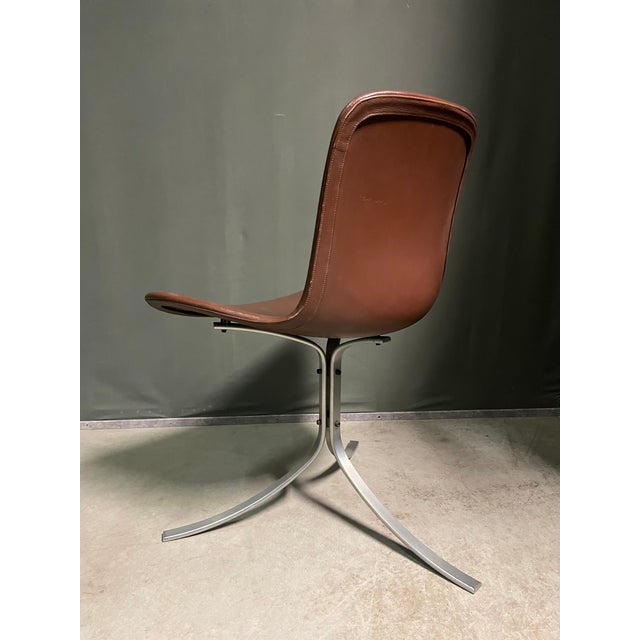 Vintage PK9 by Poul Kjærholm for E. Kold Christensen, 1960s, Set of 4 For Sale - Image 11 of 14