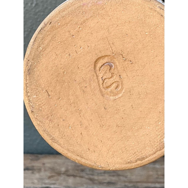 Vintage Handcrafted Ceramic Vase For Sale - Image 12 of 12