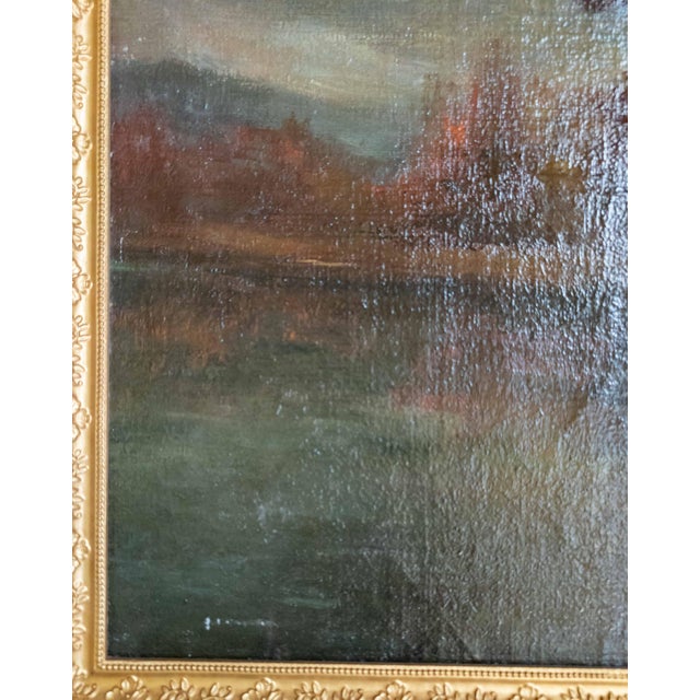 Early 20th Century American Tonalist Landscape Painting by George Burroughs Torrey For Sale - Image 10 of 16