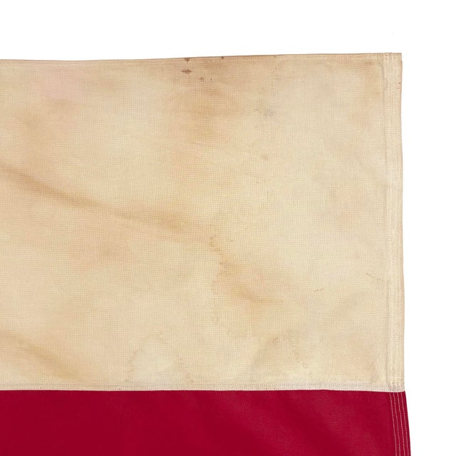 American Vintage Cotton State Flag of Texas With Sewn Star For Sale - Image 3 of 5