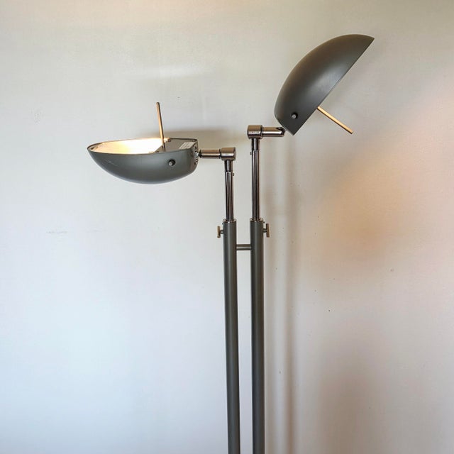 Gray Vintage Swedish Adjustable Floor Lamp from Ikea, 2000s For Sale - Image 8 of 18