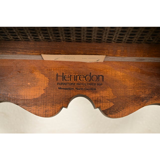 Henredon Georgian Carved Solid Oak Dining Chairs, Set of Four For Sale - Image 14 of 16