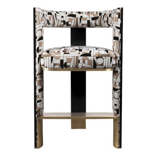 Brooklyn Bar Chair by Porus Studio For Sale