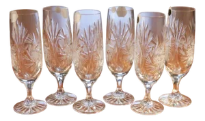 170 ml Champagne Glasses by Huta Julia, Set of 6