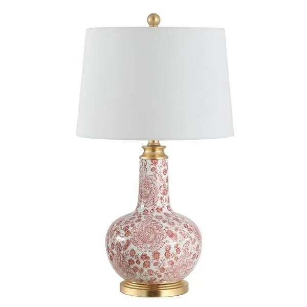 Leia Chinoiserie Gourd Table Lamp - Red For Sale In Philadelphia - Image 6 of 7