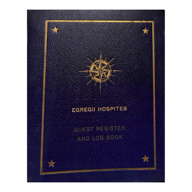 Abercrombie & Fitch C1934 Guest Register & Log Book For Sale