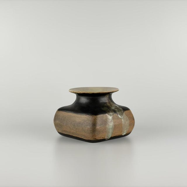 Hand-Painted Ceramic Vase by Bruno Gambone, Italy, 1960s For Sale - Image 3 of 13