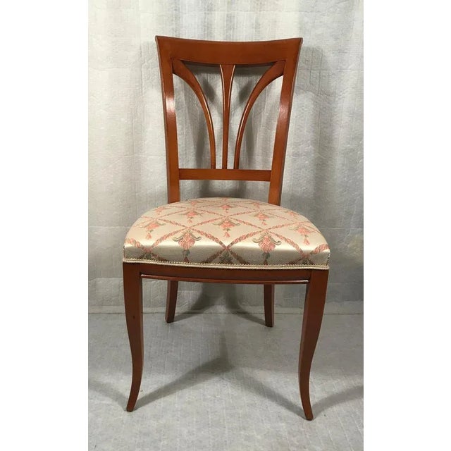 Biedermeier Style Dining Chairs, 1980s, Set of 4 For Sale - Image 3 of 8