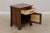 1980s Pair of Studio Crafted Tiger Maple & Walnut Nightstands For Sale - Image 5 of 14