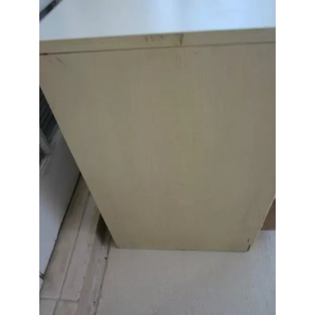 1980s Vintage Dresser by Dixie Faux Bamboo Hollywood Regency 7 Drawer