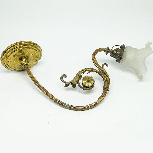 Empire Style Wall Lamp, France, 1890s For Sale - Image 9 of 10
