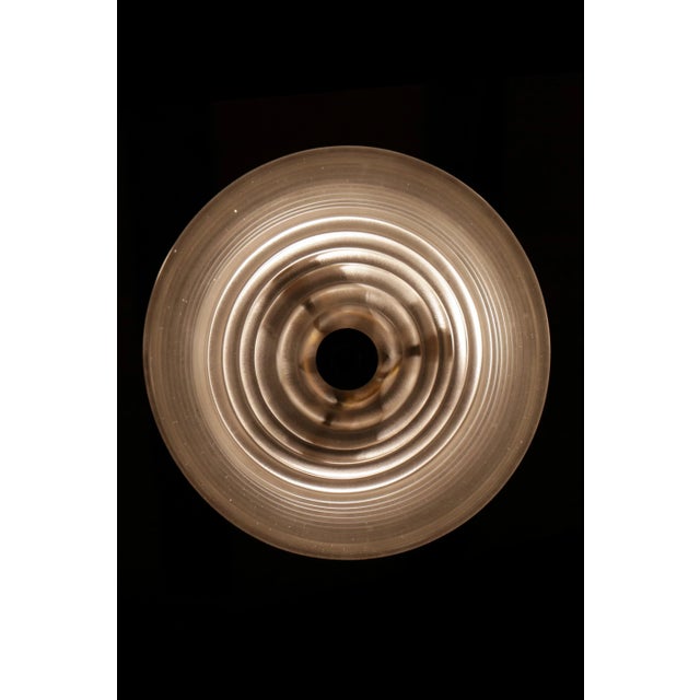 Italian Art Deco Murano Glass Pendant Lamp from Barovier Toso, 1940s For Sale - Image 12 of 17