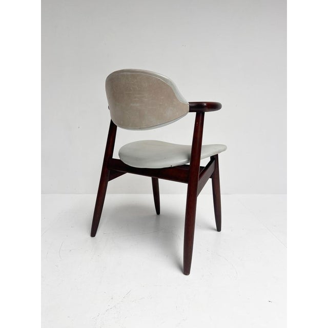 1970s Grey Cowhorn Chair, 1970s For Sale - Image 5 of 13