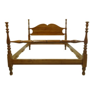 Stickley Queen Size Cherry Bed ~ C. 2003 For Sale