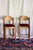 1970s Set of 2 Lowenstein Padova Style Stools With Ox Blood Seats For Sale - Image 6 of 15