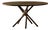 Hector Dark Oak Dining Table 140 by Eberhart Furniture For Sale