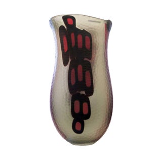 Blown Murano Vase by Afro Celotto For Sale