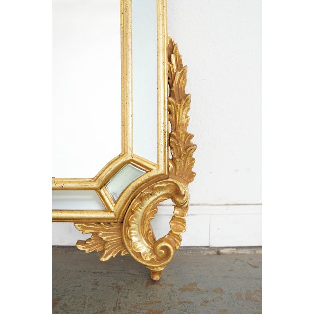Vintage La Barge Italian Wall Mirror For Sale - Image 10 of 16