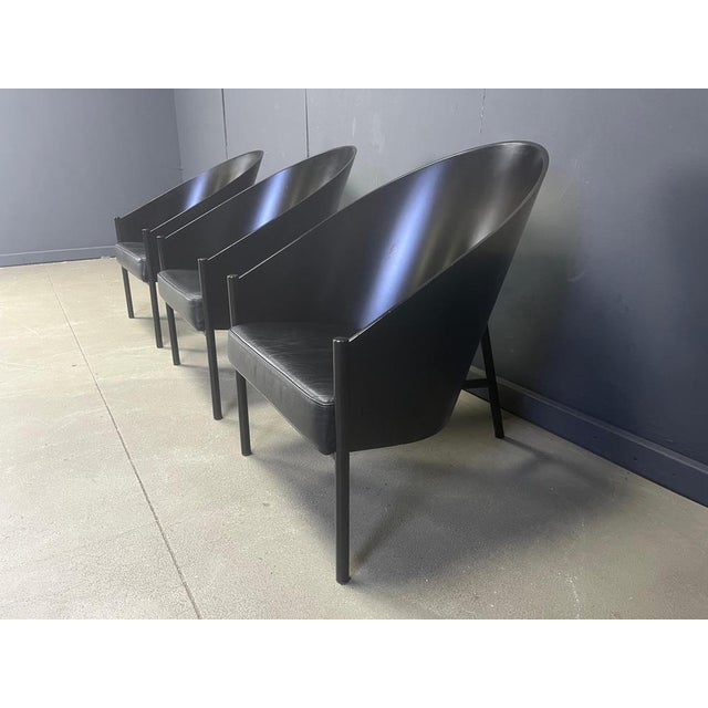 Vintage Pratfall Chairs by Philippe Starck for Driade, 1982, Set of 3 For Sale - Image 10 of 15