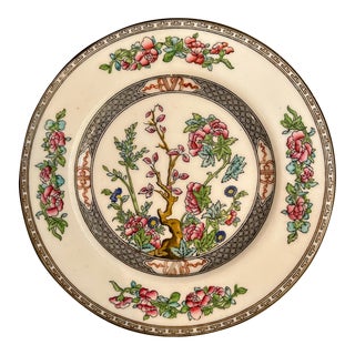 Vintage Coalport “Indian Tree” 9” Salad Plate For Sale