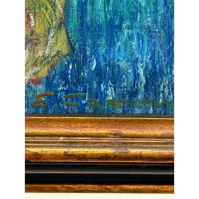 Signed Original Ettore Caser (1880-1944) Early 20th Century Oil Painting Rare For Sale - Image 4 of 12