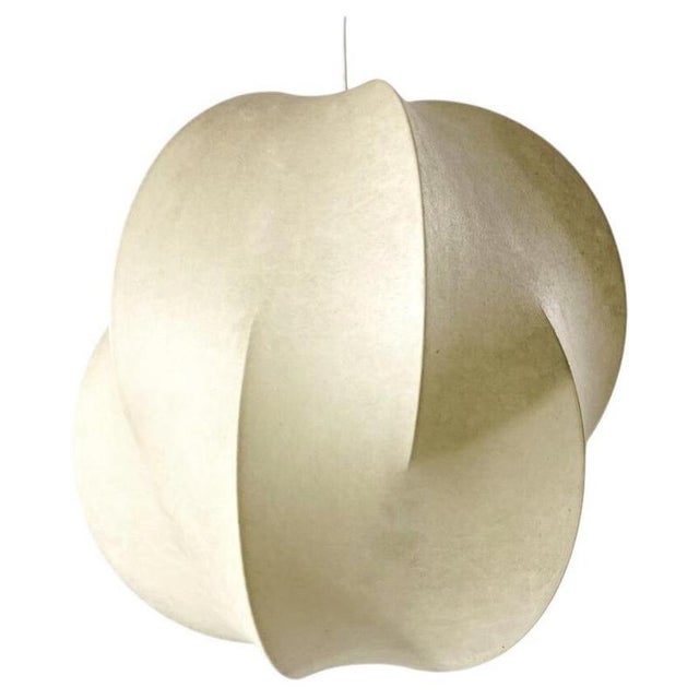 Metal Cocoon Suspension by Achille and Pier Giacomo Castiglioni for Hille, 1960s For Sale - Image 7 of 7