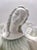 White Wall Mounted White Glazed Ceramic Cherub Candleholder by Goldscheider, Austria, 1930s For Sale - Image 8 of 10