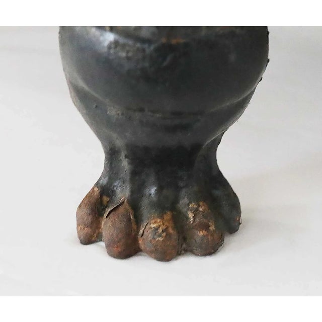 Early 20th Century Antique Wrought Iron Plant Holder For Sale - Image 5 of 9