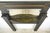 Victorian Black Wood Full Size Mantel With Mirror For Sale - Image 13 of 15