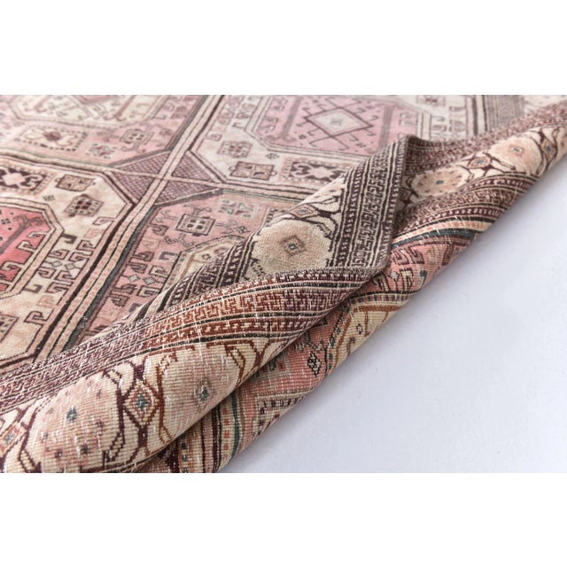 Large Vintage Turkish Rug in Wool For Sale - Image 9 of 12