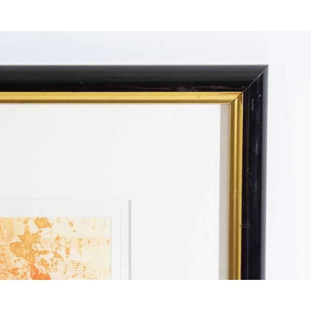 Contemporary “Automme” Abstract Etching by Nissan Engel For Sale - Image 3 of 8