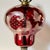 Rustic Antique Red Bohemian Glass Lamp For Sale - Image 3 of 10