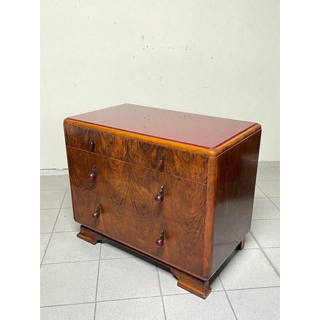 Small Deco Chest of Drawers, 1930s For Sale - Image 17 of 18