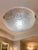 1930s French Art Deco Hanging Light with Molded Glass Shade, 1933 For Sale - Image 5 of 9