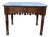 Restoration Period Butchers Block in Wood, Marble and Brass For Sale