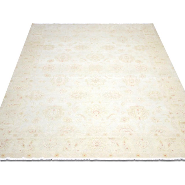 1960s 1960s Egyptian Sultanabad Rug For Sale - Image 5 of 5