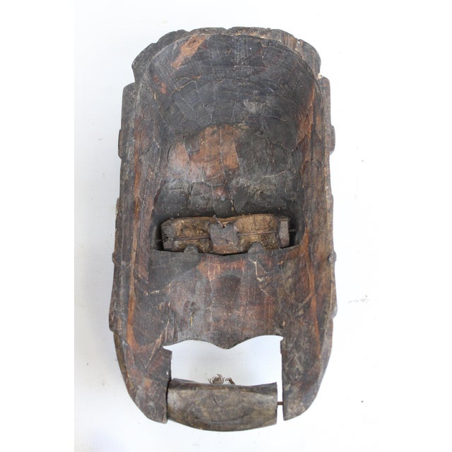 Folk Art Theatrical Masks a Curated Collection Masks Set B For Sale - Image 3 of 11